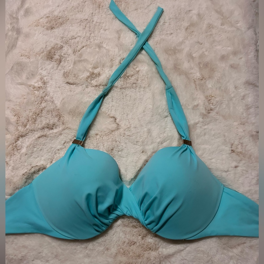 Victoria’s Secret Aqua Women's Swim Top